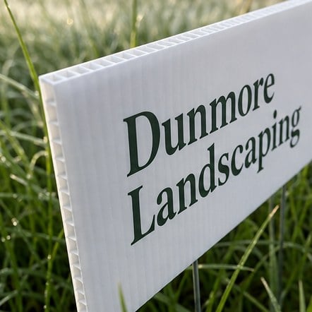 Custom printed yard signs in bulk