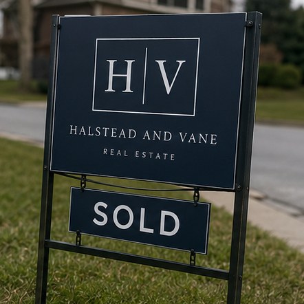 Real Estate Yard Signs with custom branding